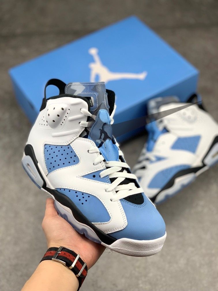 Jordan 6 Retro UNC White New Sneaker