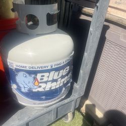15Lb Propane Tank Blue Rhino