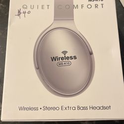 Wireless  Stereo Extra Bass Headset 