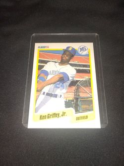 Like Mint 1990 Ken Griffey Jr. Baseball Card - Fleer #513