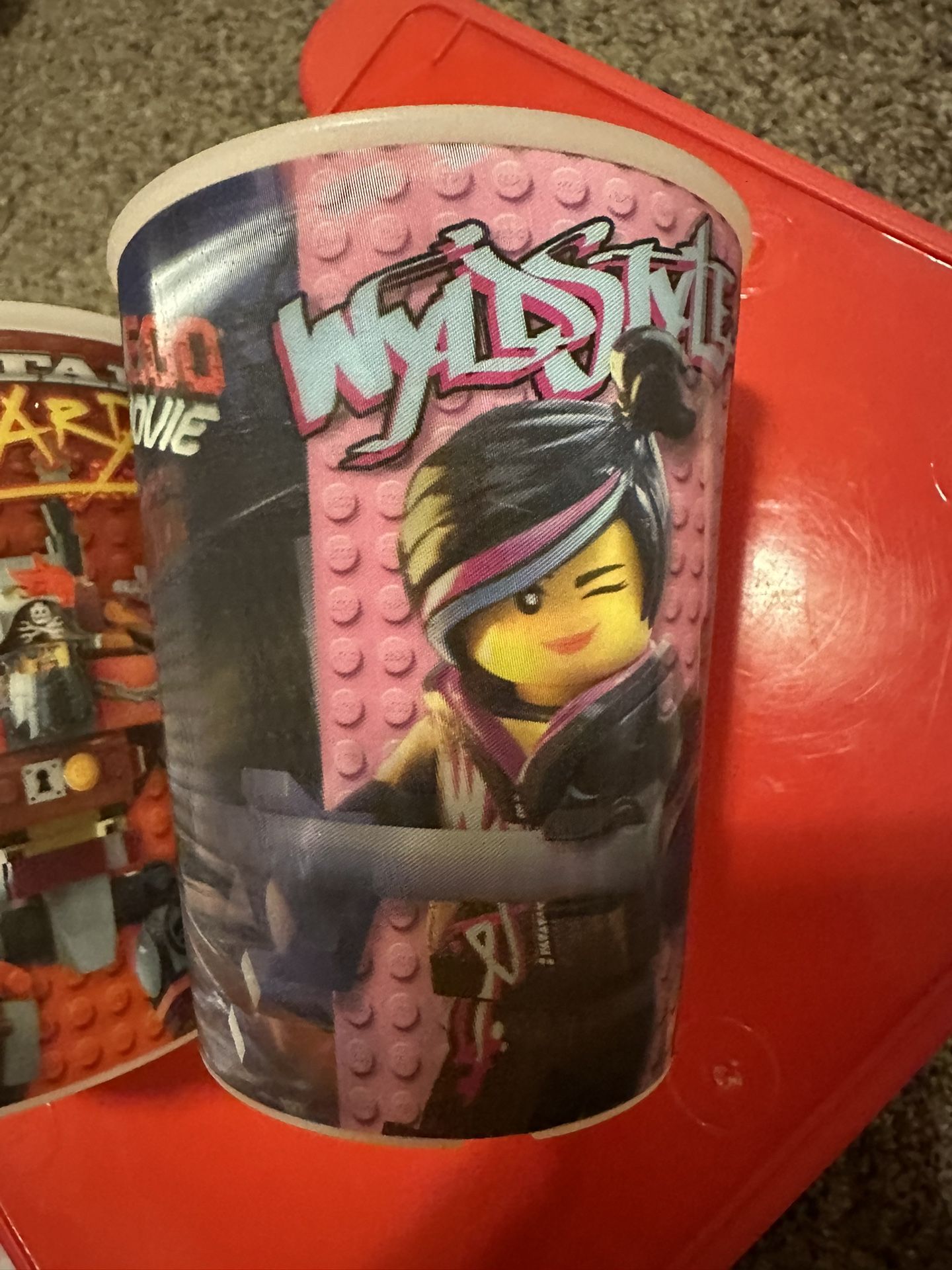 McDonalds 2014 Lego Movie Action Hologram Cups