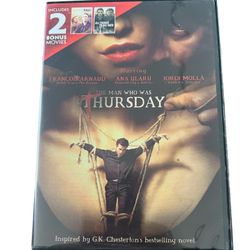 The Man Who Was Thursday (2016) Love & Rage (1999) All Things To All Men (2013)  This DVD features "The Man Who Was Thursday" (2016), "Love & Rage" (1