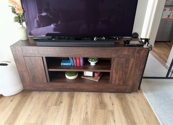 Tv Stand Dark Walnut