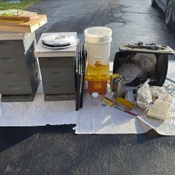 Bee Hives And Bee Keeping Equipment