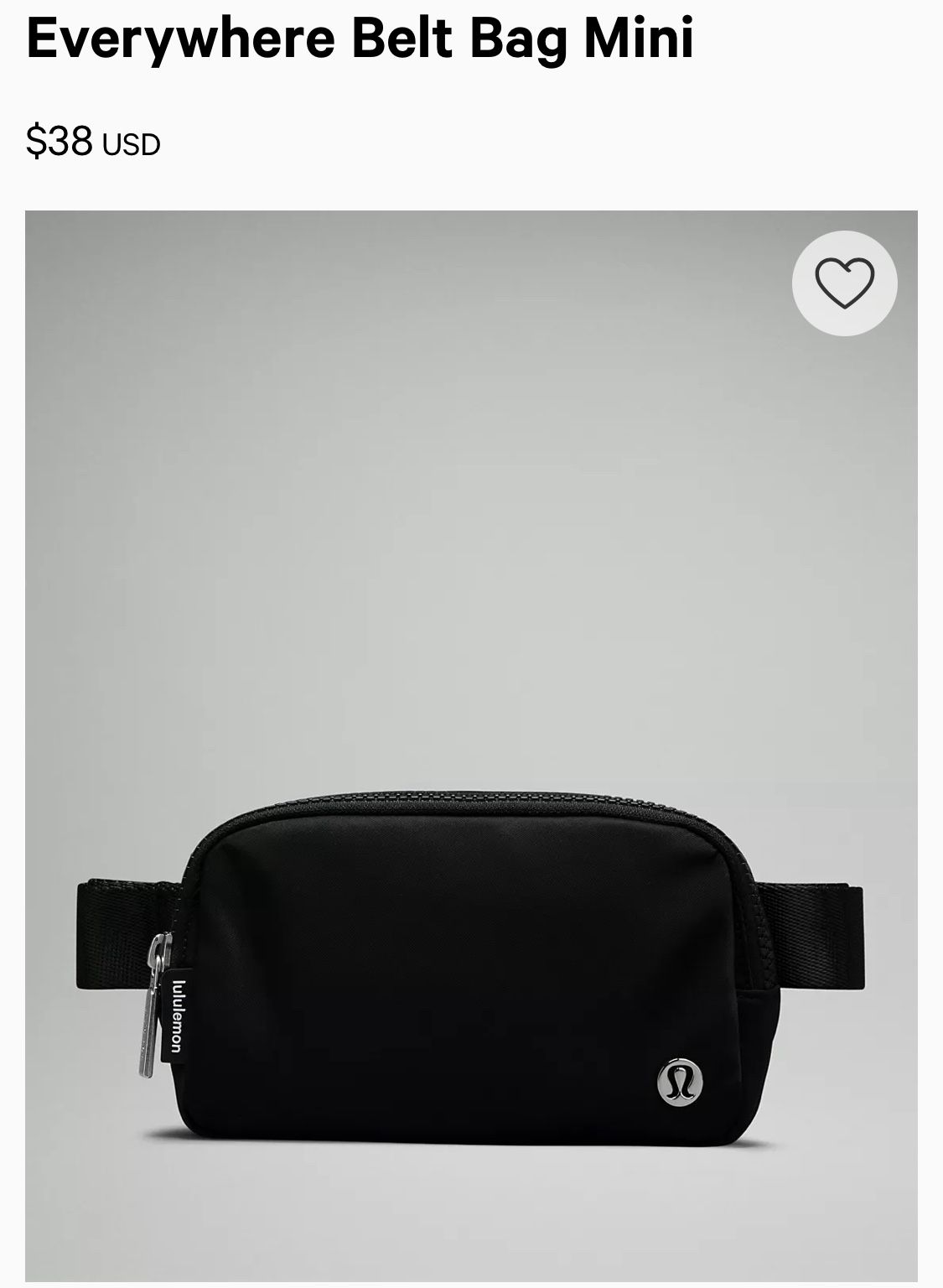 Lululemon Waist Bag