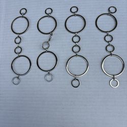 Shiny Metal Rings For Jewelry And Crafts 