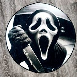 GHOSTFACE HELLO | 31 INCH INDOOR AREA RUG | FLOOR MAT | FAN DECOR | WALL ART