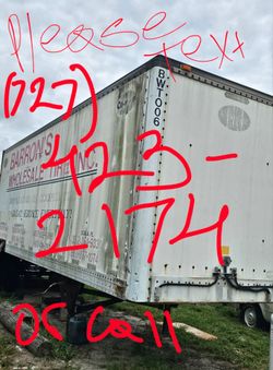 SEMI TRAILER FOR SALE DRY VAN STORAGE