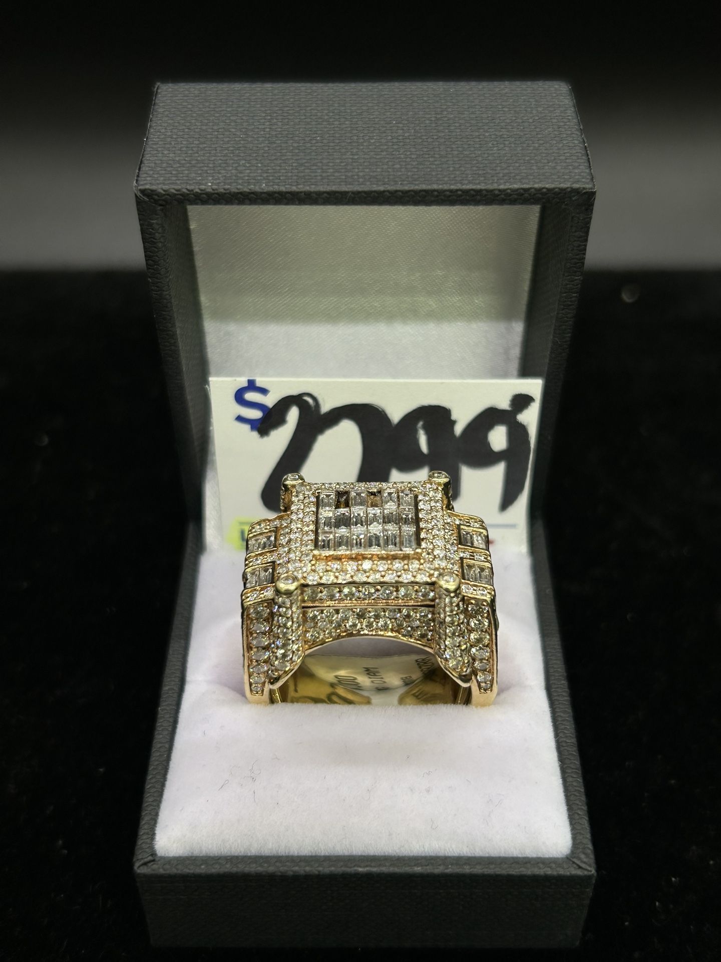 Free-Form Diamond Ring 10k - **Layaway Is Available**