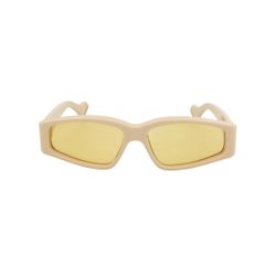 Gucci Gold Square-Frame Acetate Sunglasses