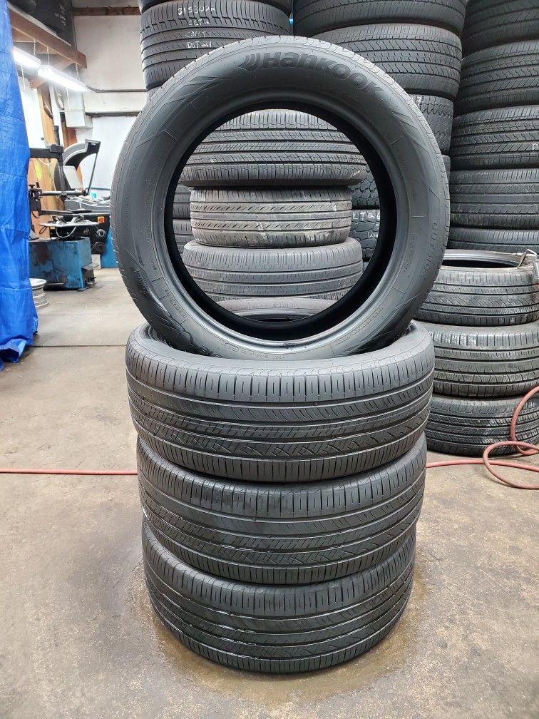 🔥 (4) 245 50 20 Hankook S1 Noble Tires