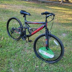 Hyper Bicycles Shocker 26" 18-Speed Mountain Bike
