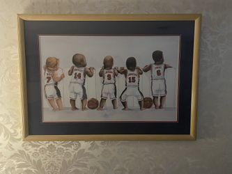 Dream Team ‘92 Framed Painting 
