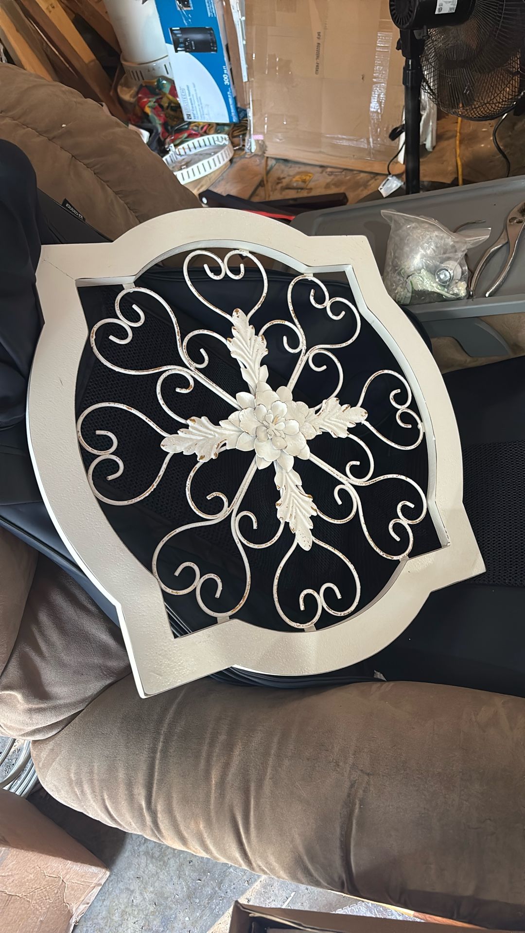 Vintage Lookin Wrought Iron Decor
