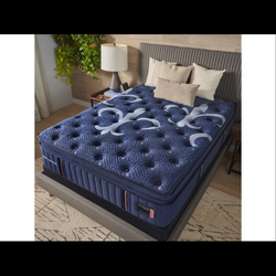 Queen Sterns and foster-Lux estate-queen copper Lux 14 inch mattress-or queen Sealy Highland hybrid mattress -or queen Tempur-pedic elite for sale bra