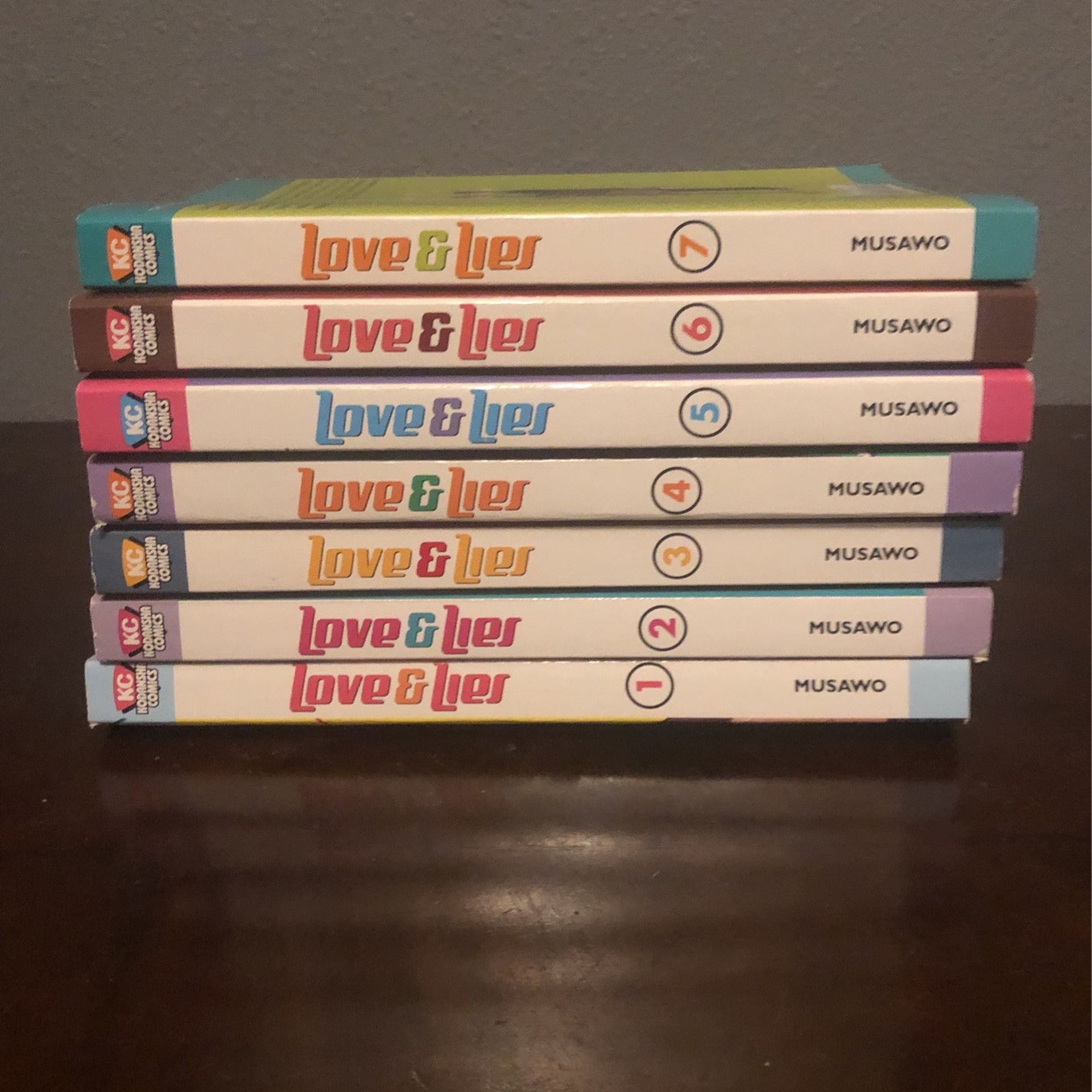 Love & Lies Manga Volumes 1-7