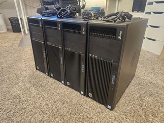 HP Z440 PC Workstations - Lot of 4
