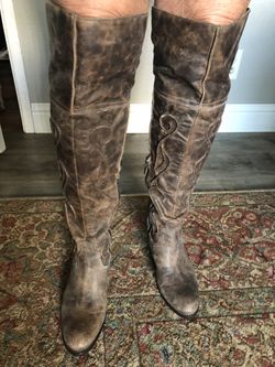 Carlos Santana Over Knee Boot