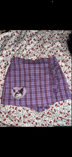 Plaid Kuromi Skort 