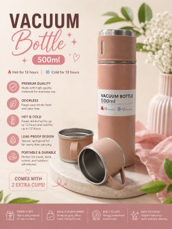Vacuum thermo bottle 16oz