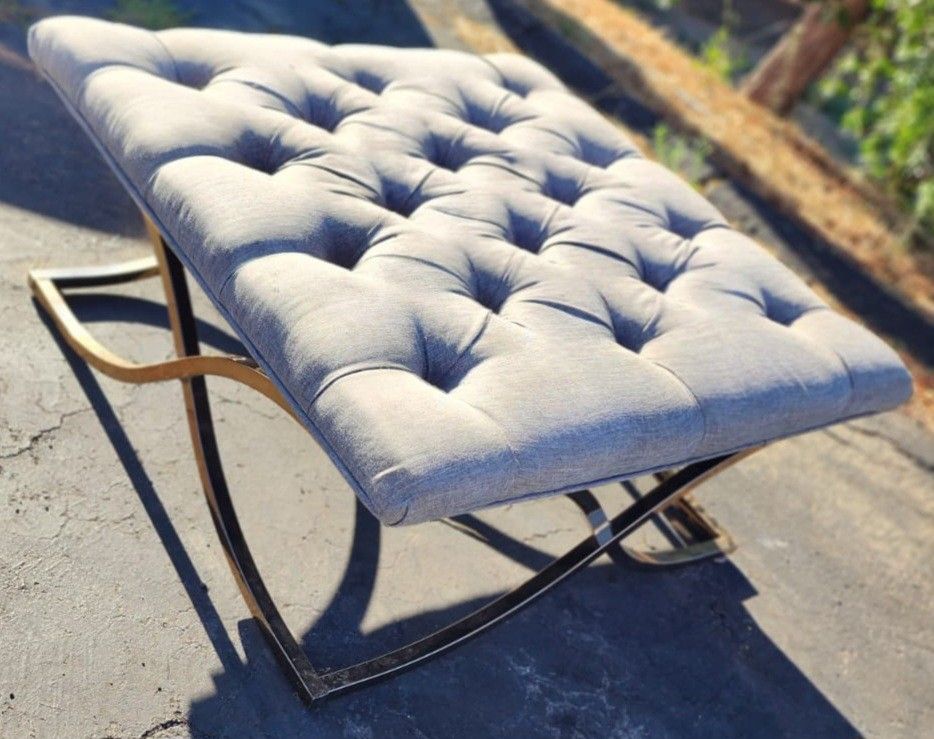 4x4 Tuffed Ottoman / Coffee Table