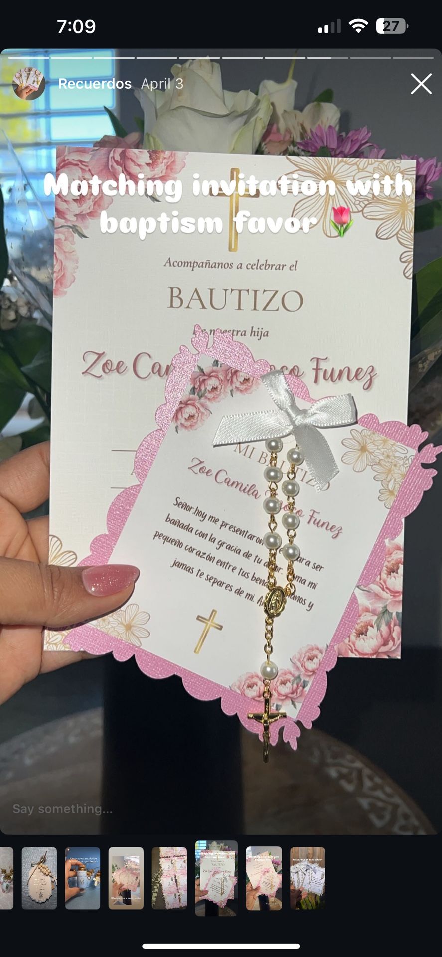 Invitations/ Recuerdos 