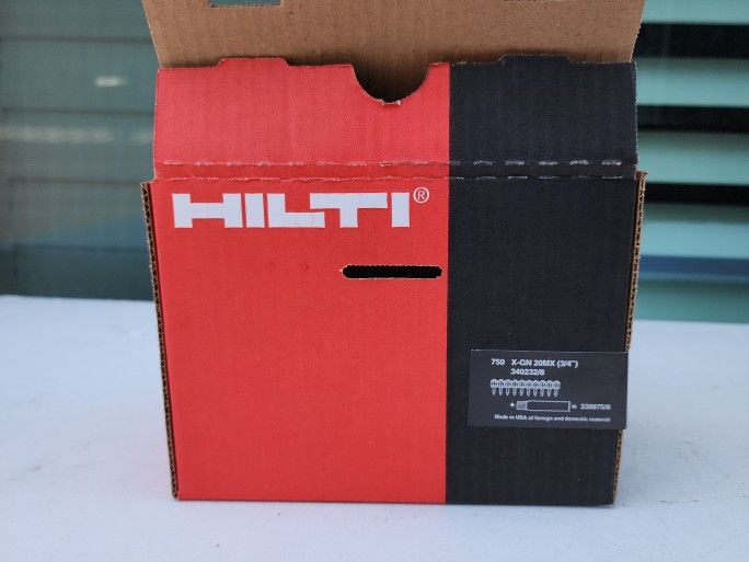 Hilti Pins 3/4"