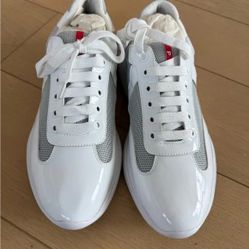 Prada America's Cup biker fabric sneakers