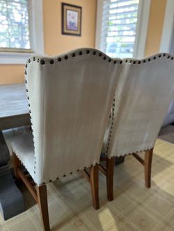 Z Gallerie Dining chairs Classic wingback style