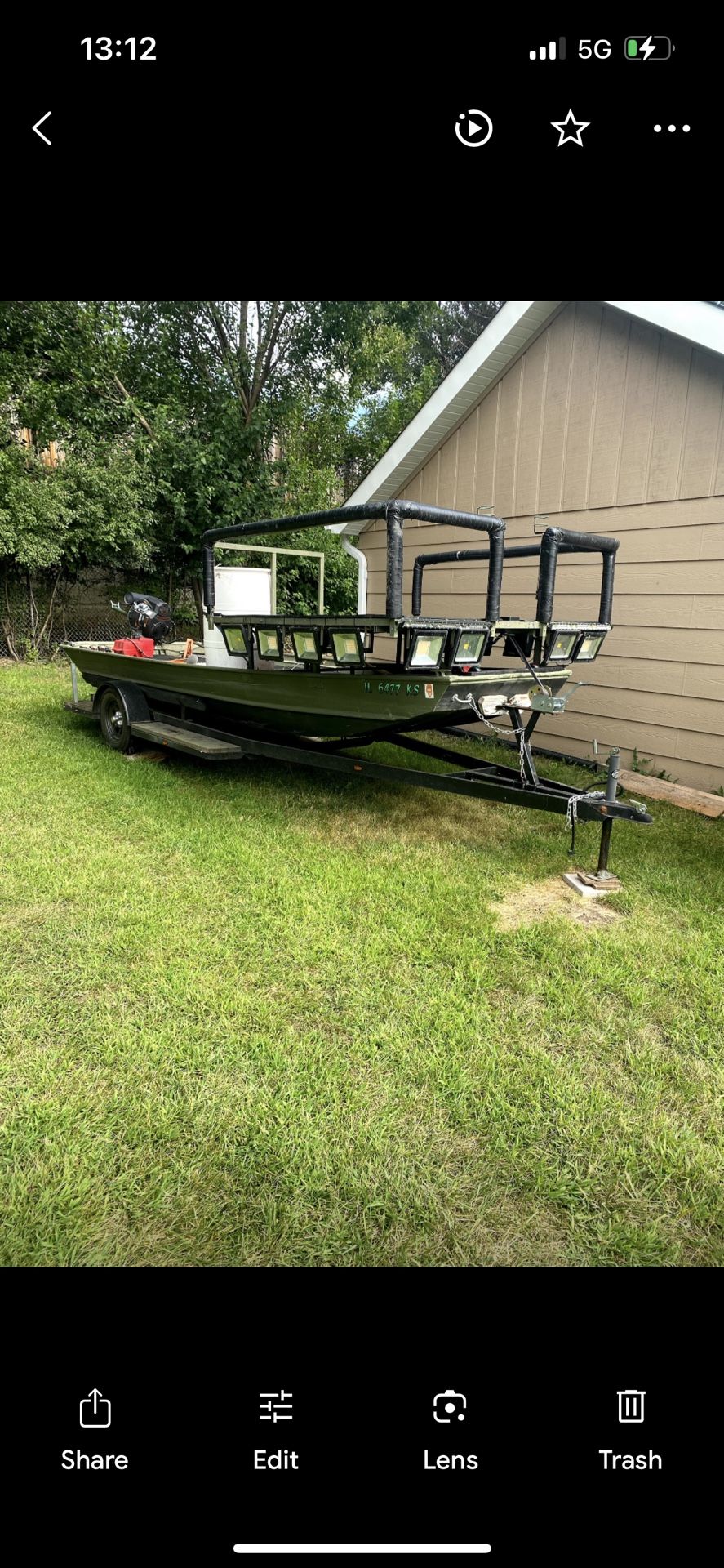 Bowfishing Boat