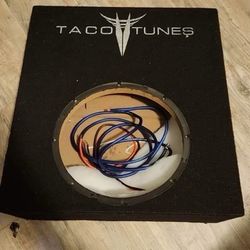 2016-2022 Tacoma Subwoofer Box With 10” Subwoofer
