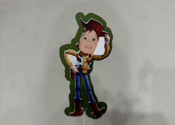 Custom Toy Story Cupcake Toppers Toy Story Party Decorations Toy Story Party Themes 