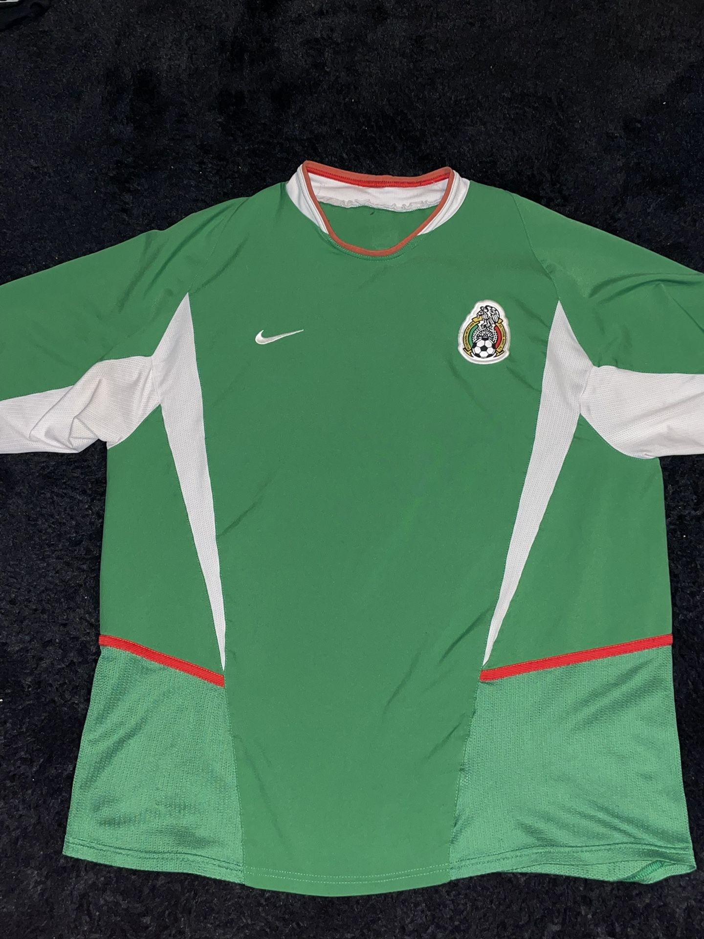 2003/2004 Nike Mexico Soccer Jersey Men's Size Large for Sale in