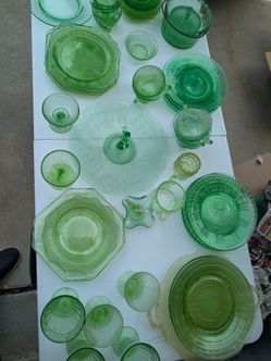 Collection of Vintage Depression Uranium