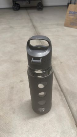 Glass Water Bottle with Silicone Sleeve