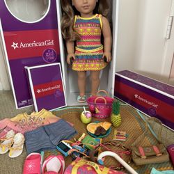 American Girl Doll Leah And Collections 