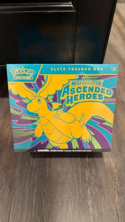 Pokémon TCG: Mega Evolution – Ascended Heroes Elite Trainer Box (ETB),