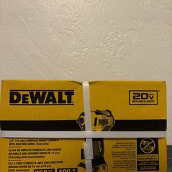 Dewalt 3/8” Compact Wrench With Hot Ring Anvil 20V