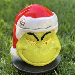 The Grinch Christmas Cookie Jar Canister