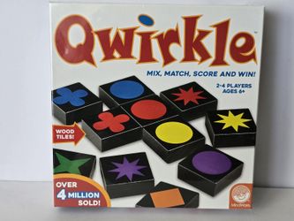 New Sealed Qwirkle Board Game - Mix, Match, Score and Win