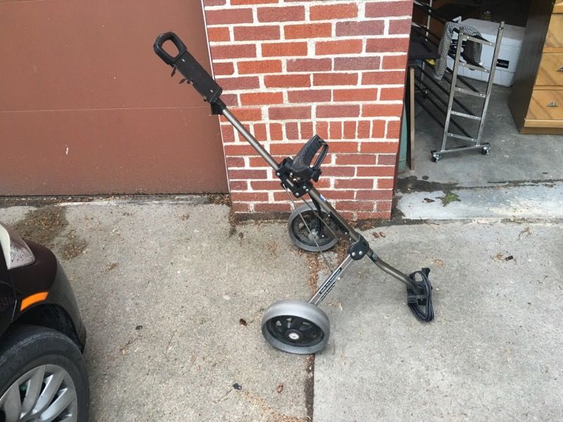 Intec power trac xl wheels golf push pull cart