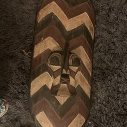 Vintage African Shield from Democratic Republic of The Congo