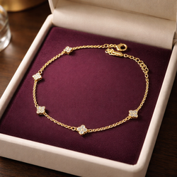 Anklet/ Tobillera INSPI Gold Plated/ Oro Laminado High Quality/Alta Calidad
