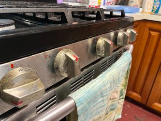 Stainless Steel Gas Range Stove