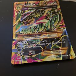 Promo Shiny Mega Rayquaza Full Art JUMBO