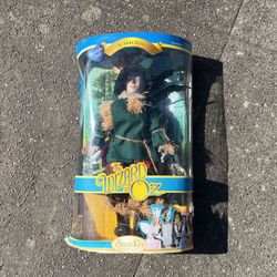 Wizard Of OZ Scarecrow Porcelain Doll