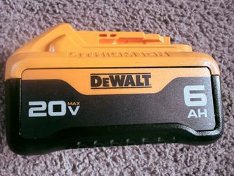 20V MAX Lithium-Ion 6.0Ah Battery