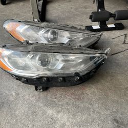 2017 2020 ford fusion halogen passenger right headlight 