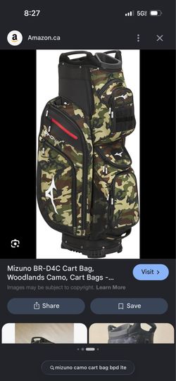 Mizuno cart bag (camo)