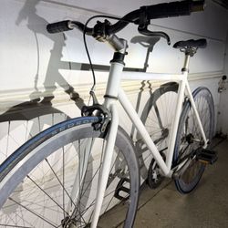 White Urban Fixie 